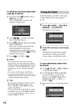 Preview for 56 page of Sony Handycam 3-286-590-13(1) Handbook