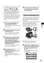 Preview for 59 page of Sony Handycam 3-286-590-13(1) Handbook