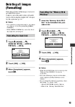 Preview for 63 page of Sony Handycam 3-286-590-13(1) Handbook