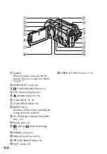 Предварительный просмотр 114 страницы Sony Handycam 3-286-590-13(1) Handbook