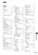 Предварительный просмотр 121 страницы Sony Handycam 3-286-590-13(1) Handbook