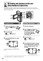 Preview for 22 page of Sony Handycam 3-288-519-13(1) Getting Started Manual