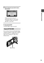 Preview for 13 page of Sony Handycam 3-876-055-11(1) Operating Manual