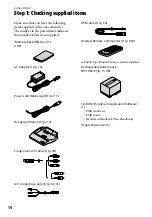 Preview for 14 page of Sony Handycam 3-876-055-11(1) Operating Manual