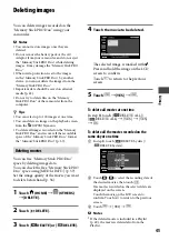 Preview for 45 page of Sony Handycam 3-876-055-11(1) Operating Manual