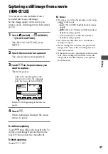 Preview for 47 page of Sony Handycam 3-876-055-11(1) Operating Manual