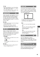 Preview for 63 page of Sony Handycam 3-876-055-11(1) Operating Manual