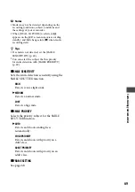 Preview for 69 page of Sony Handycam 3-876-055-11(1) Operating Manual