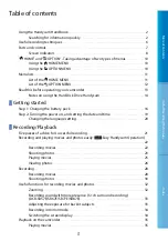 Preview for 3 page of Sony Handycam 4-124-311-12(1) Handbook