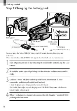 Предварительный просмотр 10 страницы Sony HANDYCAM 4-131-475-11(1) Operating Manual