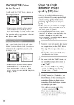 Предварительный просмотр 30 страницы Sony HANDYCAM 4-131-475-11(1) Operating Manual