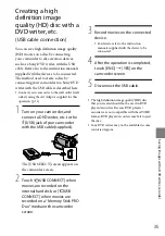 Preview for 35 page of Sony HANDYCAM 4-131-475-11(1) Operating Manual