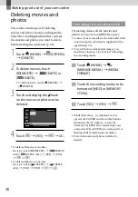 Предварительный просмотр 38 страницы Sony HANDYCAM 4-131-475-11(1) Operating Manual