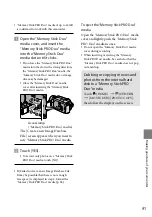 Preview for 41 page of Sony HANDYCAM 4-131-475-11(1) Operating Manual