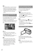 Preview for 28 page of Sony Handycam 4-170-893-12(1) Handbook