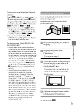 Preview for 35 page of Sony Handycam 4-170-893-12(1) Handbook