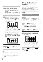 Предварительный просмотр 46 страницы Sony Handycam 4-170-893-12(1) Handbook