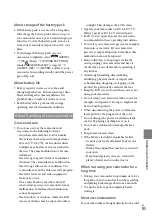 Preview for 85 page of Sony HANDYCAM 4-209-887-11(1) Handbook