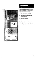 Preview for 21 page of Sony Handycam CCD-F302 Operating Instructions Manual