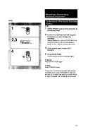 Preview for 25 page of Sony Handycam CCD-F302 Operating Instructions Manual