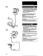 Preview for 12 page of Sony Handycam CCD-F33 User Manual