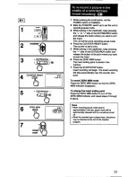 Предварительный просмотр 31 страницы Sony Handycam CCD-F33 User Manual