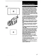 Предварительный просмотр 47 страницы Sony Handycam CCD-F33 User Manual