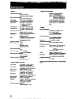 Preview for 50 page of Sony Handycam CCD-F33 User Manual