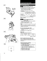 Preview for 10 page of Sony Handycam CCD-F34 Operating Instructions Manual