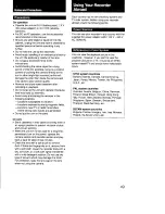 Preview for 49 page of Sony Handycam CCD-F34 Operating Instructions Manual