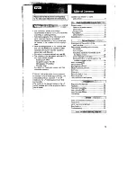 Preview for 3 page of Sony Handycam CCD-F40 Operating Instructions Manual