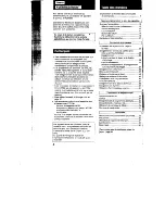 Preview for 4 page of Sony Handycam CCD-F40 Operating Instructions Manual