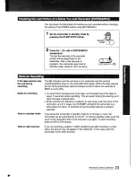 Preview for 23 page of Sony Handycam CCD-F401 Operating Instructions Manual