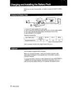 Предварительный просмотр 6 страницы Sony Handycam CCD-F501 Operating Instructions Manual