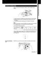 Предварительный просмотр 7 страницы Sony Handycam CCD-F501 Operating Instructions Manual