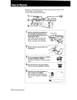 Предварительный просмотр 12 страницы Sony Handycam CCD-F501 Operating Instructions Manual