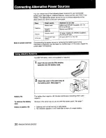 Предварительный просмотр 19 страницы Sony Handycam CCD-F501 Operating Instructions Manual