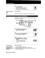 Предварительный просмотр 25 страницы Sony Handycam CCD-F501 Operating Instructions Manual