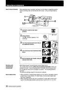 Предварительный просмотр 29 страницы Sony Handycam CCD-F501 Operating Instructions Manual