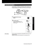 Предварительный просмотр 30 страницы Sony Handycam CCD-F501 Operating Instructions Manual