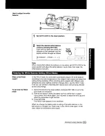 Предварительный просмотр 32 страницы Sony Handycam CCD-F501 Operating Instructions Manual