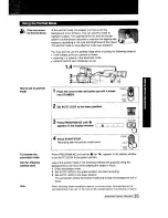 Предварительный просмотр 34 страницы Sony Handycam CCD-F501 Operating Instructions Manual