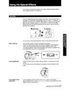 Предварительный просмотр 36 страницы Sony Handycam CCD-F501 Operating Instructions Manual