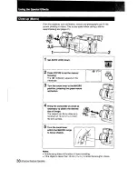 Предварительный просмотр 37 страницы Sony Handycam CCD-F501 Operating Instructions Manual