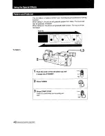 Предварительный просмотр 39 страницы Sony Handycam CCD-F501 Operating Instructions Manual