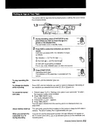 Предварительный просмотр 48 страницы Sony Handycam CCD-F501 Operating Instructions Manual