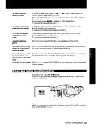 Предварительный просмотр 52 страницы Sony Handycam CCD-F501 Operating Instructions Manual