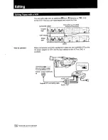 Предварительный просмотр 55 страницы Sony Handycam CCD-F501 Operating Instructions Manual