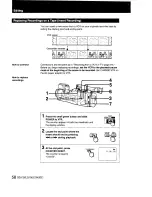 Предварительный просмотр 57 страницы Sony Handycam CCD-F501 Operating Instructions Manual