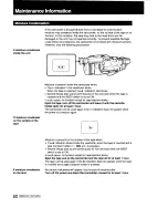 Предварительный просмотр 59 страницы Sony Handycam CCD-F501 Operating Instructions Manual